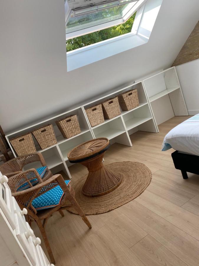 Charmante maison du XVIII en pierre rénovée Colleville-Montgomery Extérieur photo